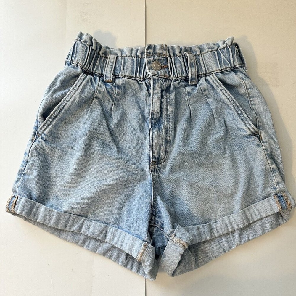 Womens Aeropostale High Wasted Mom Jean Shorts Size 4